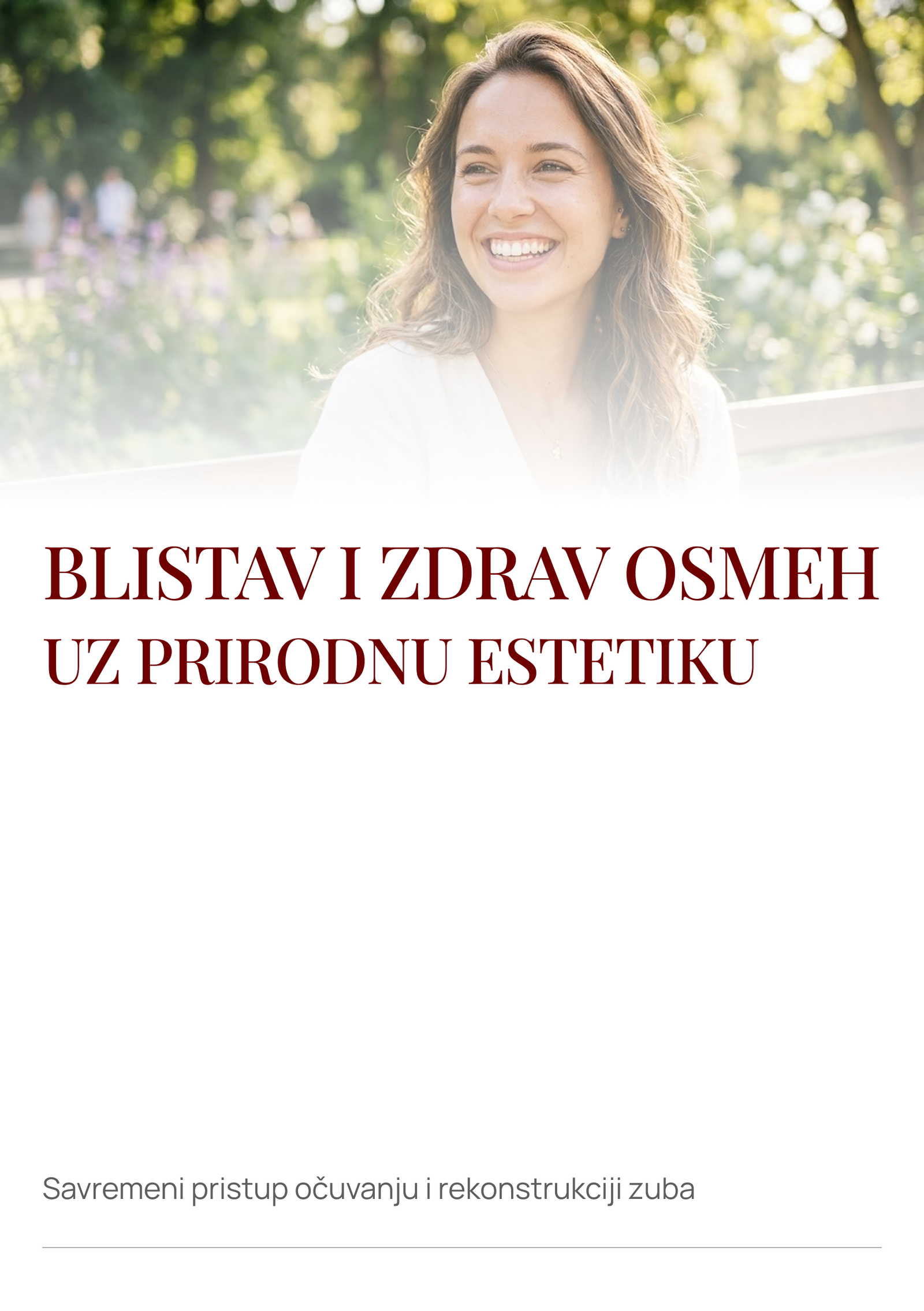 Stranice besplatnog vodiča — Blistav i zdrav osmeh uz prirodnu estetiku